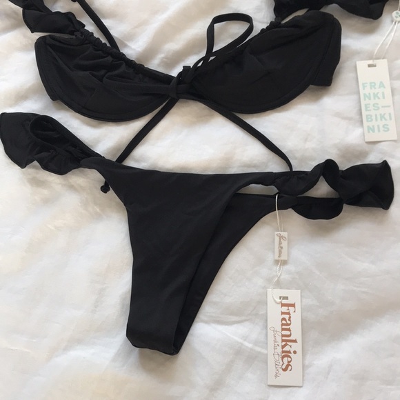 NWT Frankies Bikinis Birdie Ali Set S M - Picture 3 of 8